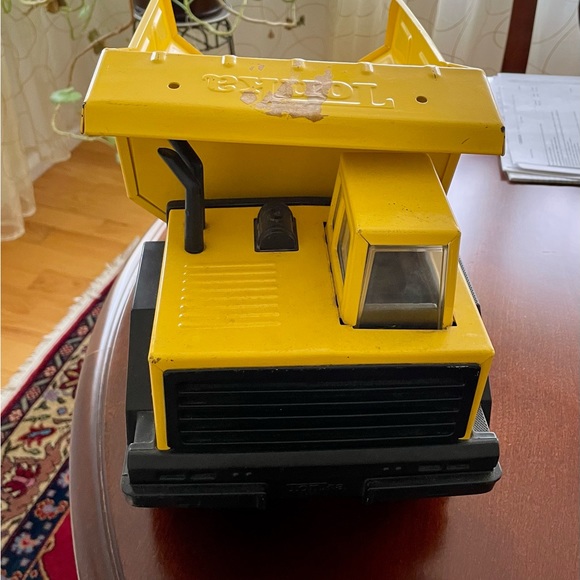 Tonka Toys Vintage Yellow Tonka Dump Truck Xmb975 Turbodiesel Metal